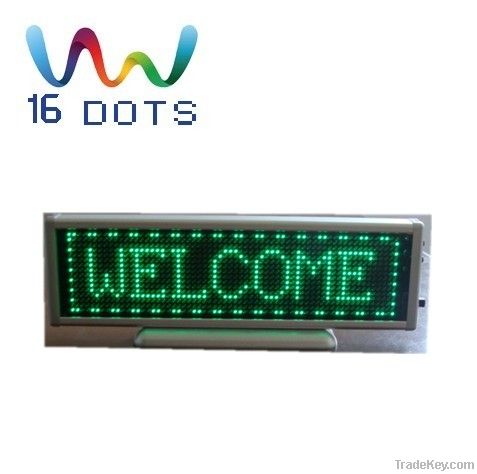 LED Desk board, LED Desk display, LED Mini sign