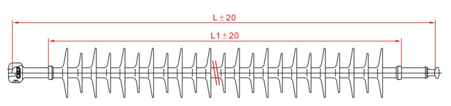 (Long Rod)Suspension Composite Insulator5