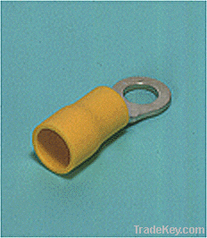 Ring tongue terminal (R-type, Vinyl-insulated) (flared)