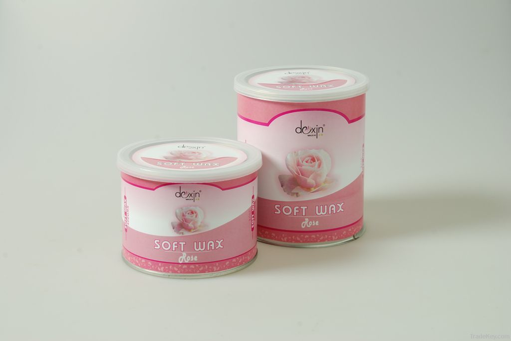 ready to use body hair removal wax(rose)