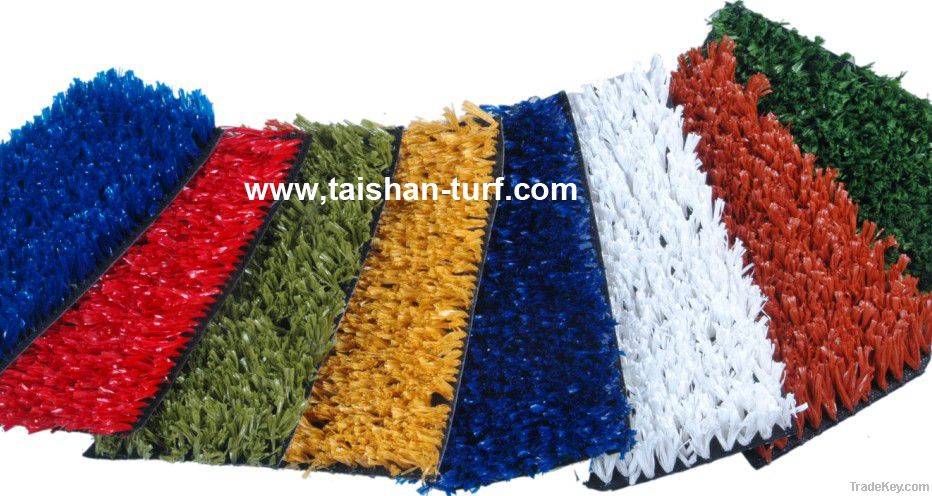 Artificial turf for tennis