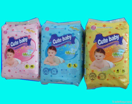 NICE brand disposable Super-absorbent baby diapers
