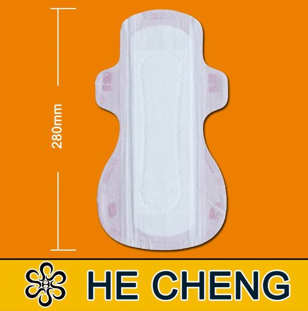 ultra thin feminine disposable sanitary napkins with high absorbency