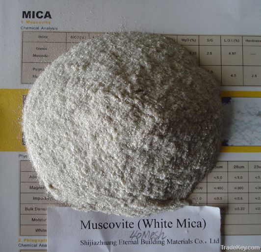 Muscovite, mica flake, phlogopite