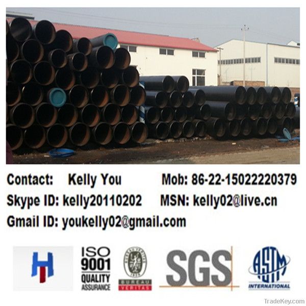 ASTM A106/A53/API5L grb carbon seamless steel pipe