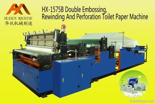 Rewinding & Perforatin Toilet Paper Machine