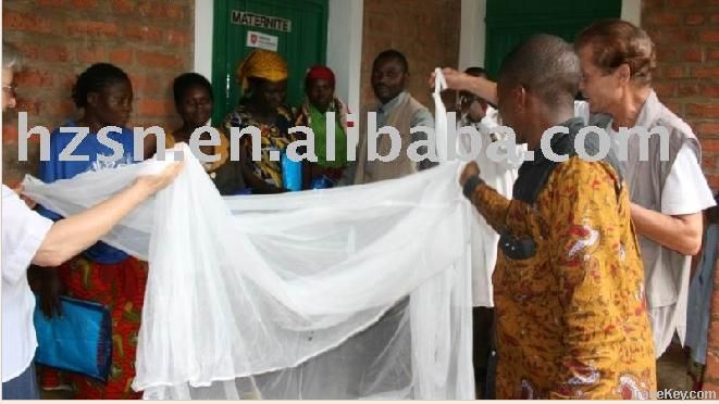 mosquito nets against malaria