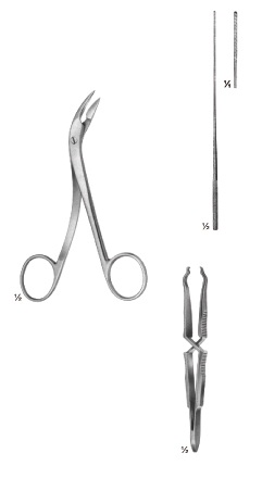 Surgical Suture Instruments, Needles, And Probes