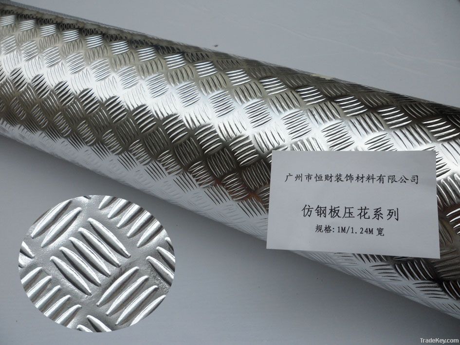 Embossed rigid PVC decorative film (G1301)