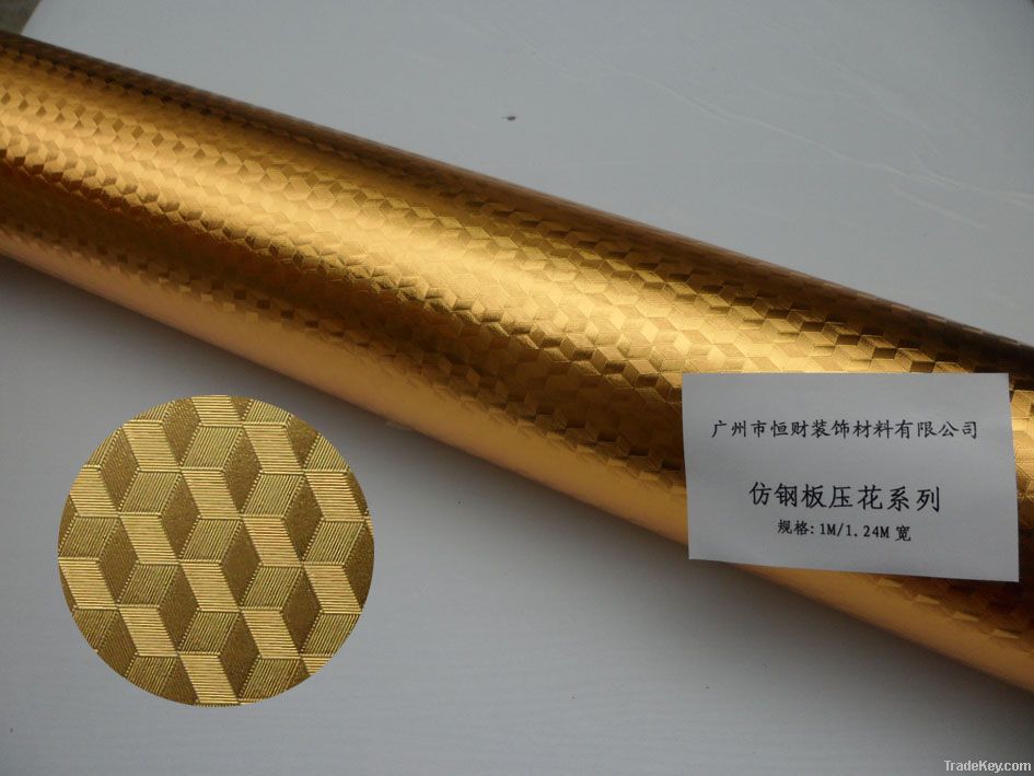 Metallic PVC PET Laminated Film