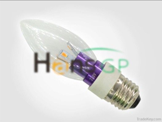 LED Candle Bulb with 3W Power