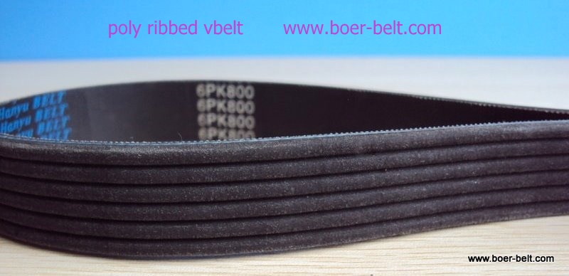 poly ribbed v belt  pk belt