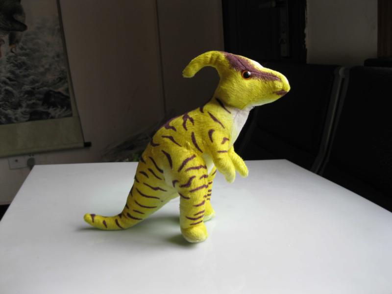 Parasaurolophus simulation plush toys 100%pp cotton