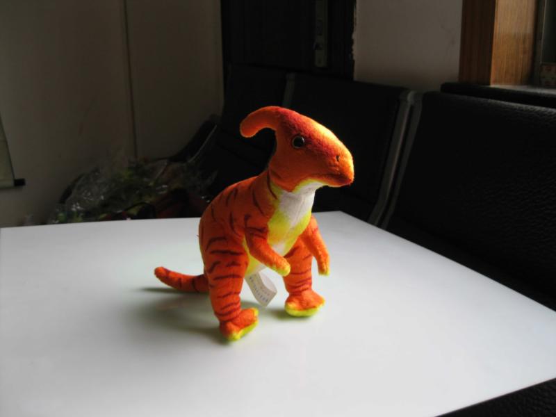 Parasaurolophus simulation plush toys 100%pp cotton