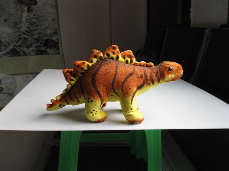 30#Stegosaurus simulation animal plush toys 100% pp cotton