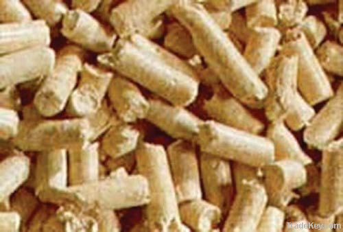 High density wood pellets