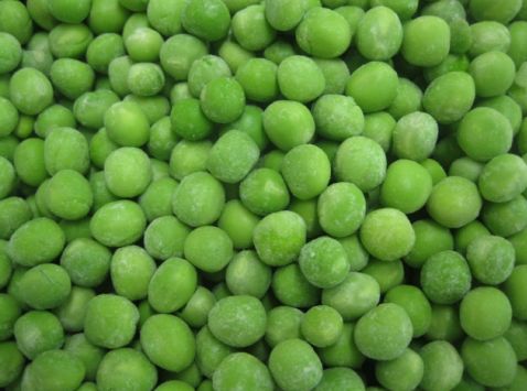 IQF frozen green peas