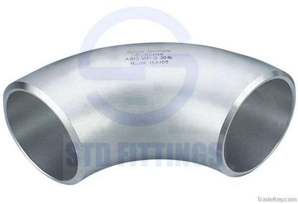 Pipe Fitting Stainless Steel 90 Degree Pipe  Elbow