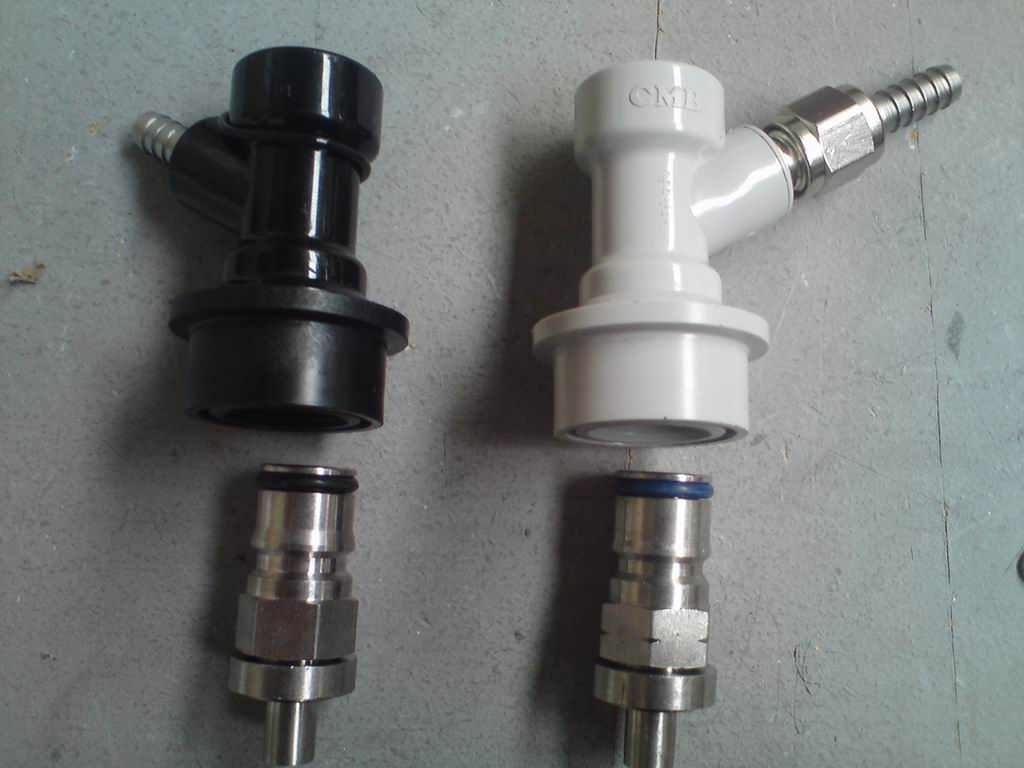 ball lock poppet valves
