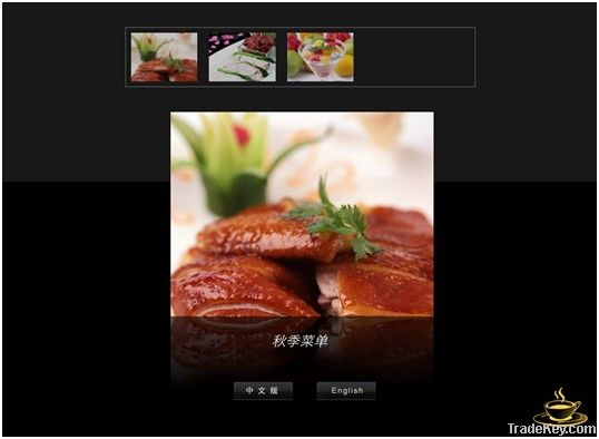 restaurant digital menu