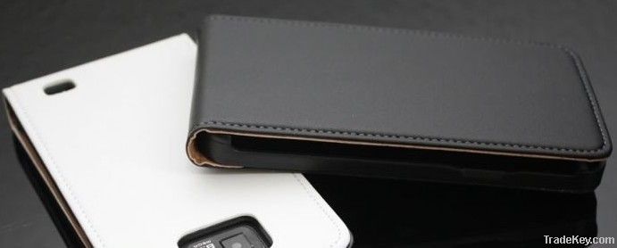 Mobile Phone Leather Slim Flip Case