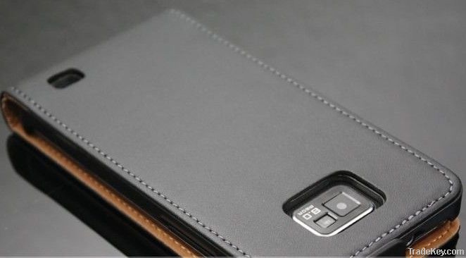 Mobile Phone Leather Slim Flip Case