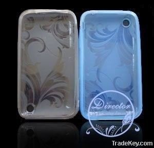 DIRECTOR iPhone 3G 3GS Floral TPU Case