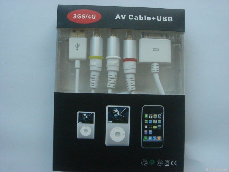 DIRECTOR iPhone/iPad AV Cable