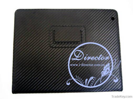 DIRECTOR Apple iPad 2 Carbon Fiber Leather Case