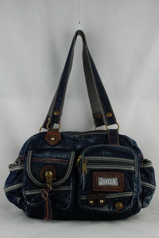 fashion denim handbag