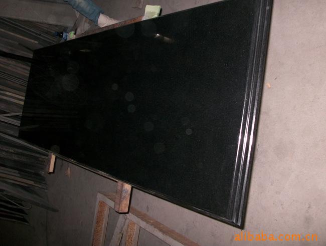 black granite vanity top