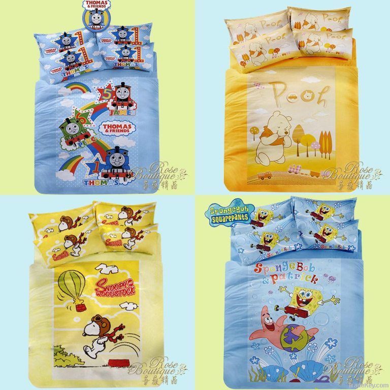 Cartoon Bed Set