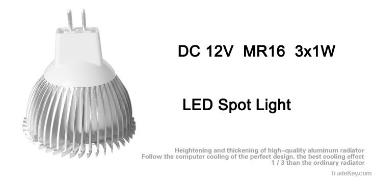 high power led 3w E27/GU10/MR15, AC85-265V/DC12V