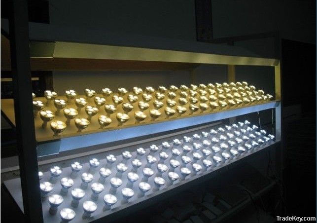 3x2W mr16 led spot light, E27/GU10