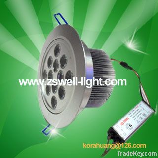 high power 12W led ceiling light -china