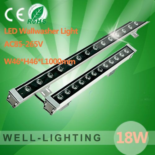 LED Wall washer Light 220V 18W,RGB led wall washer outdoor IP65,Warm white/White/RGB advertising lights architectural