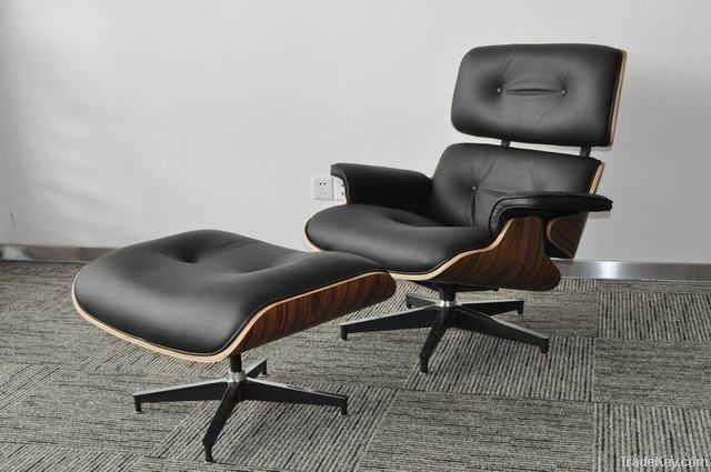 Lounge Chair and Ottoman as designed by Charles and Ray Eames