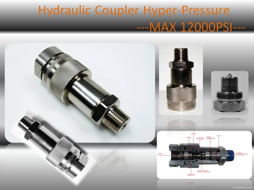 Sell: Hyper Pressure Hydraulic Quick Coupler