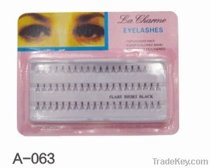 Charming eyelash extension with knot-A-065