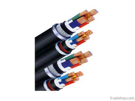 Copper conductor PVC insulated Steel tape armored PVC sheathed Cable
