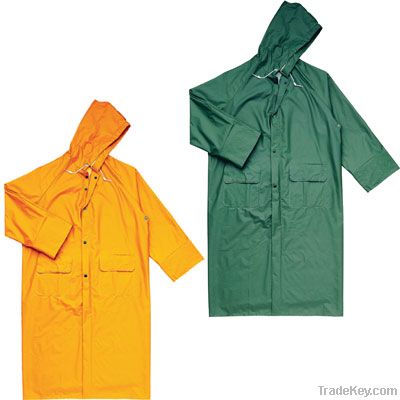 waterproof children pvc raincoat