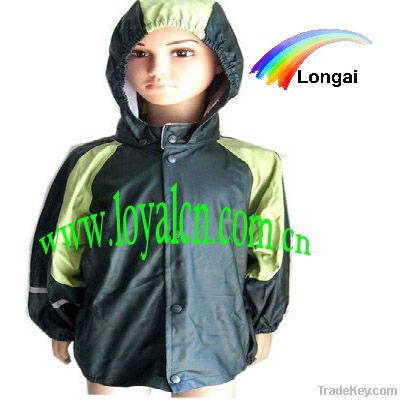 OEM service kids raincoat