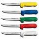 color coded hand knives, professional knives and cutlery