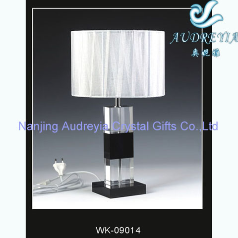 crystal table lamp