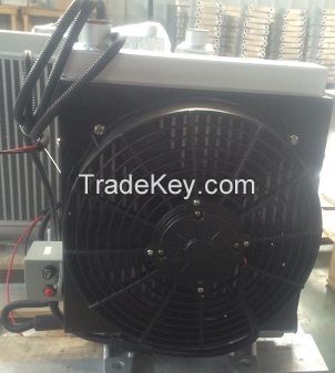 high quality hydraulic fan oil cooler for constuction machinery