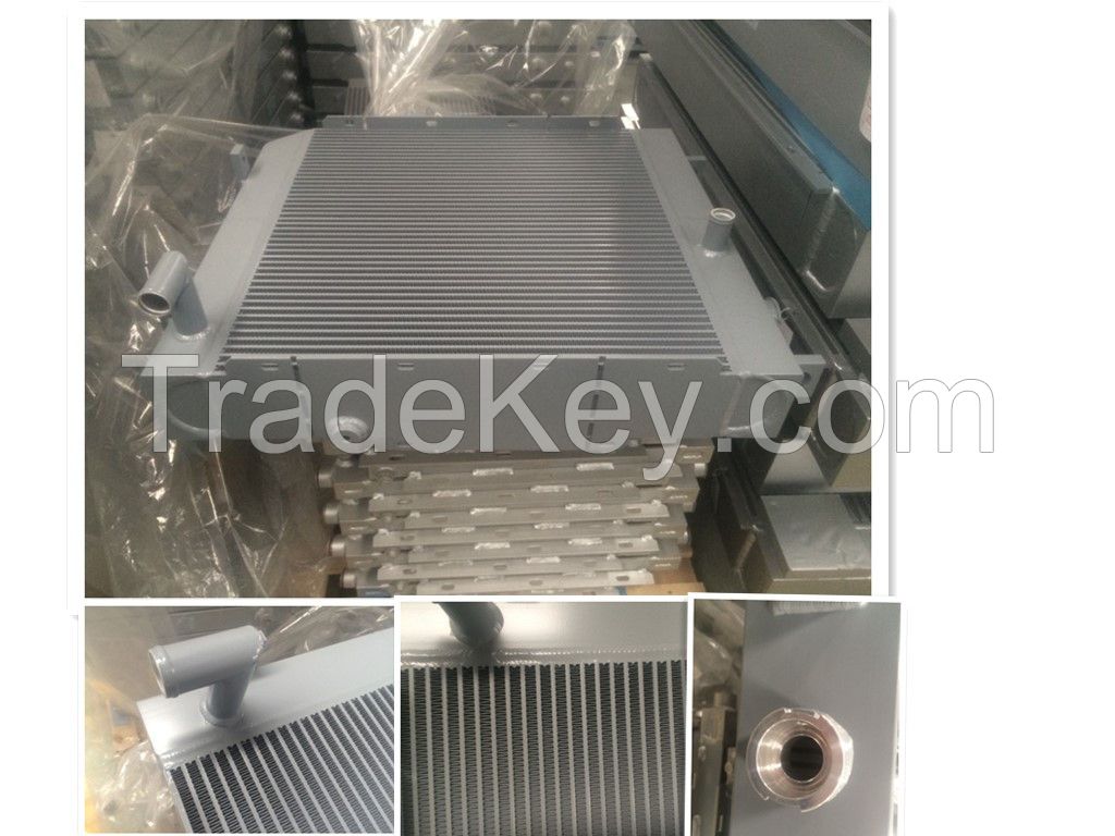 China top quality aluminum radiator for construction machinery
