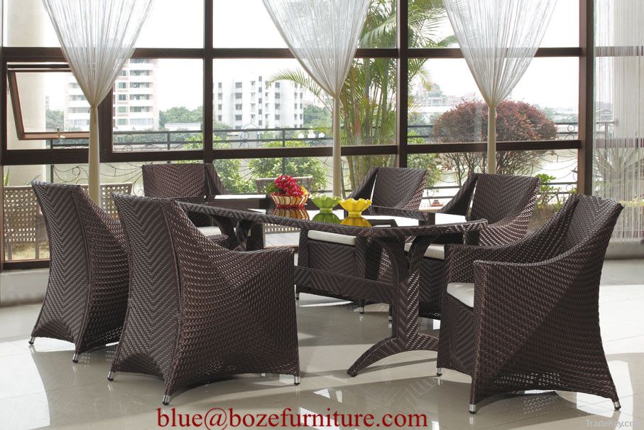 Outdoor Furnitue Soft Modern Dining Set   BZ-D044   