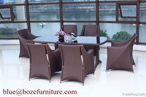 Outdoor Furnitue Soft Modern Dining Set   BZ-D044   