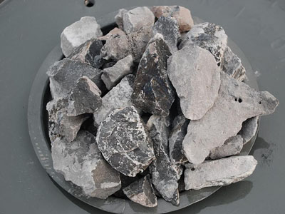 Calcium Carbide in Gray Block Appearance, with 295L/kg Gas Evolution