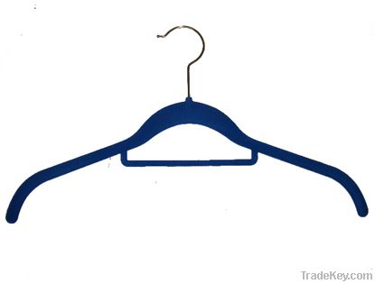 velvet Shirt Hanger with Tie Bar